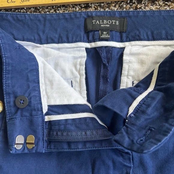 Talbots Blue Casual Bottoms - Picture 4 of 7